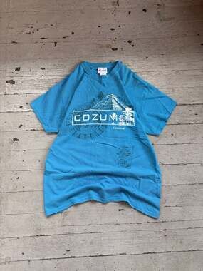Carnival Cruise Line Cozumel Mexico Pyramid Graphic T-Shirt